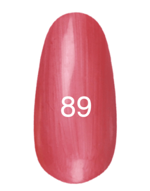 Гель-лак № 89 (Кораловий з перламутром) 8 мл.