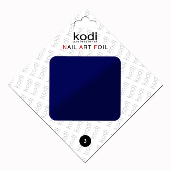 Фольга для лиття сапфірово-синій №3