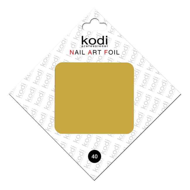 Фольга для лиття Піщано-жовтий № 40