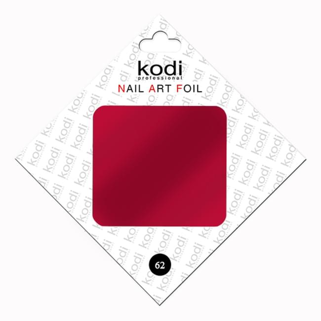 Фольга для лиття Бордово-червоний № 62 Фольга для лиття Бордово-червоний № 62