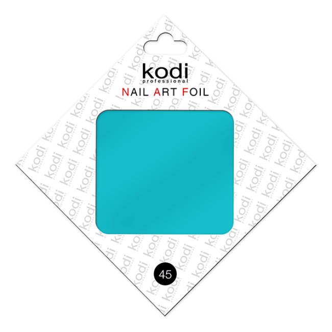 Фольга для лиття Темно-бірюзовий № 45 Фольга для лиття Темно-бірюзовий № 45