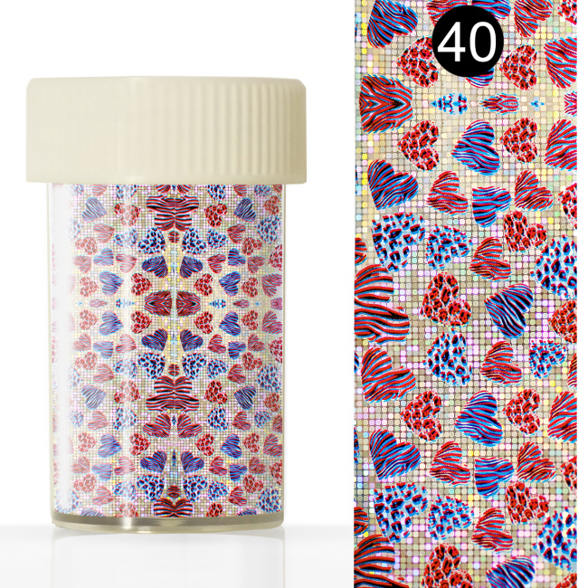 Фольга для литья в баночке (4*110 см) №40 Фольга для литья в баночке (4*110 см) №40