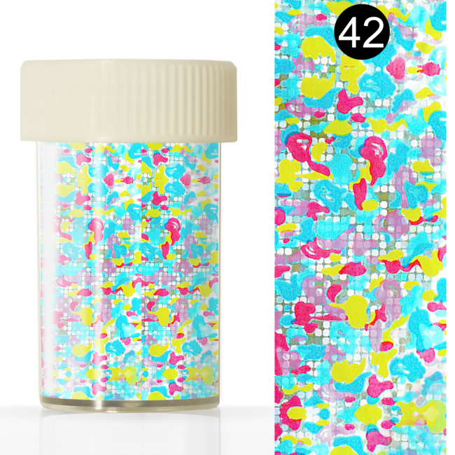 Фольга для лиття в баночці (4 * 110 см) №42 Фольга для лиття в баночці (4 * 110 см) №42