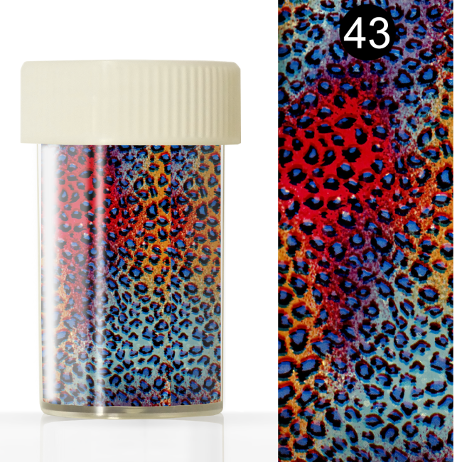 Фольга для лиття в баночці (4 * 110 см) №43 Фольга для лиття в баночці (4 * 110 см) №43