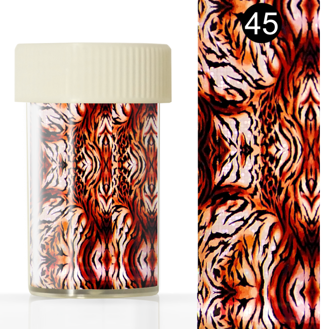 Фольга для литья в баночке (4*110 см) №45 Фольга для литья в баночке (4*110 см) №45