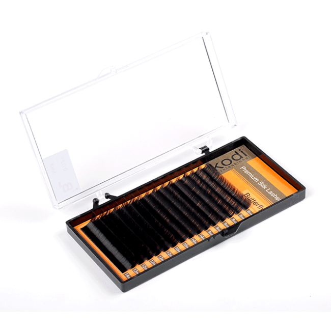 Ресницы C 0.03 (16 рядов: 8/9 mm), упаковка Butterfly Ресницы C 0.03 (16 рядов: 8/9 mm), упаковка Butterfly