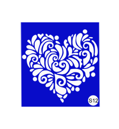 Трафарет для хни S12