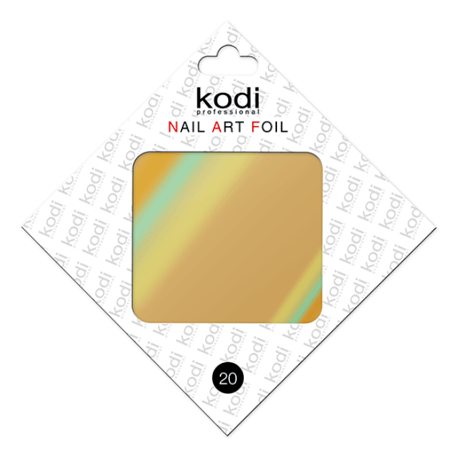 Фольга для литья Желто-оранжевый Крайола с переливом № 20