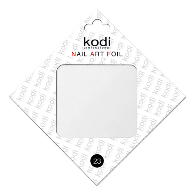 Фольга для лиття Матовий-білий № 23 Фольга для лиття Матовий-білий № 23