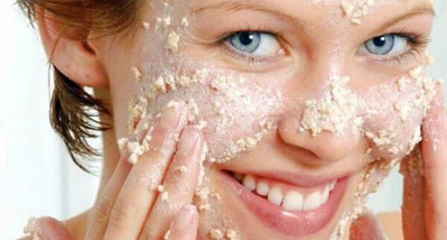 Маска из овсянки