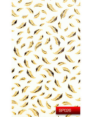Наклейки для ногтей (стикеры) Nail Art Stickers SP 026 (золото)