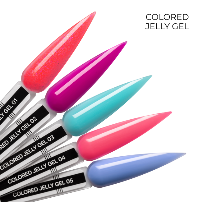 Цветной гель-желе Colored Jelly gel №5, 30 г