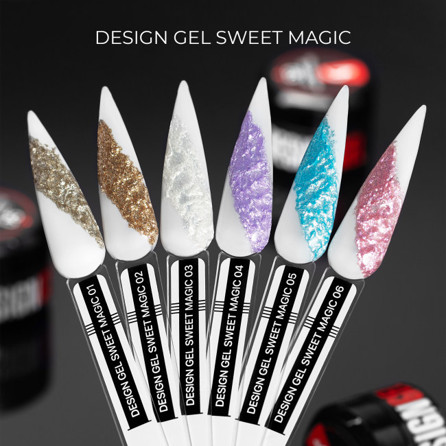 Гель для дизайну Sweet Magic 06, 4 г