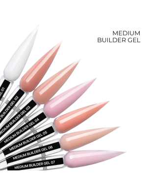 Моделирующий гель Medium Builder Gel 07, 13 г (оттенок: Milky Pink)