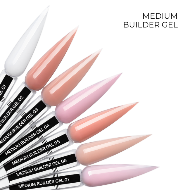 Моделирующий гель Medium Builder Gel 02, 30 г (оттенок: Dark Beige)