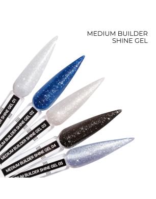 Моделирующий гель Medium builder shine gel 05, 13 г