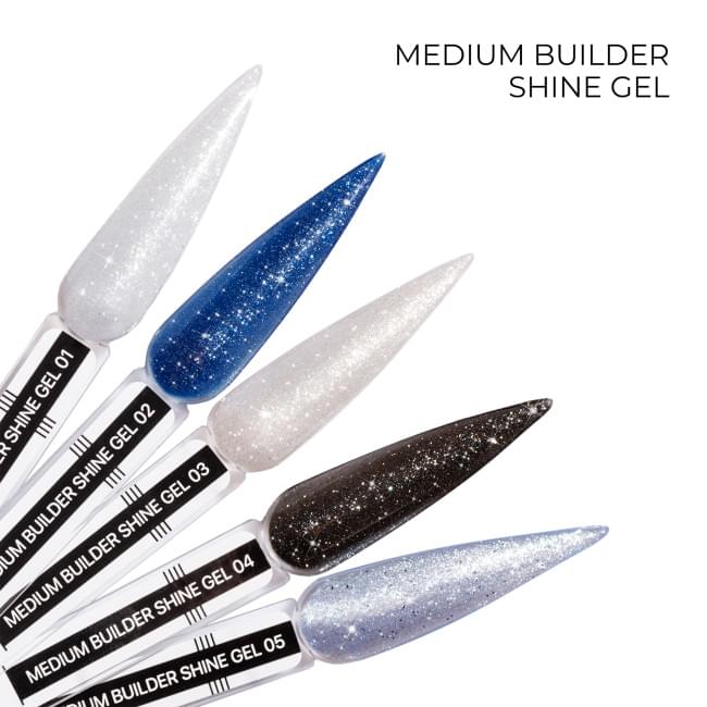 Моделирующий гель Medium builder shine gel 05, 13 г