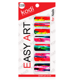 Слайдеры для ногтей (фотодизайн) Easy Art E08