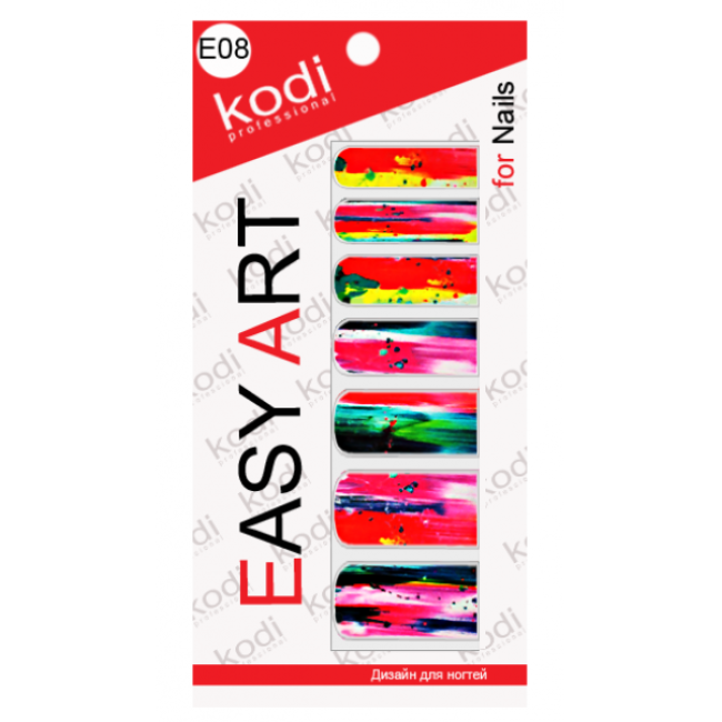Слайдери для нігтів (фотодизайн) Easy Art E08 Слайдери для нігтів (фотодизайн) Easy Art E08