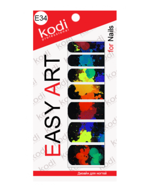 Слайдеры для ногтей (фотодизайн) Easy Art E34