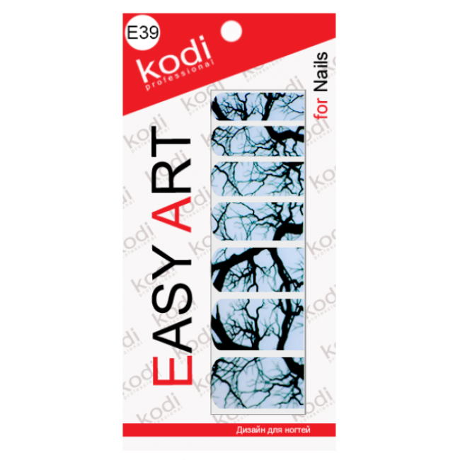 Слайдери для нігтів (фотодизайн) Easy Art E39
