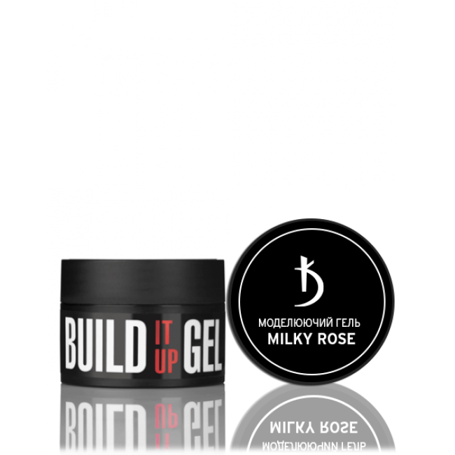 Моделирующий гель Build It Up Gel “Milky Rose”, 12 мл 