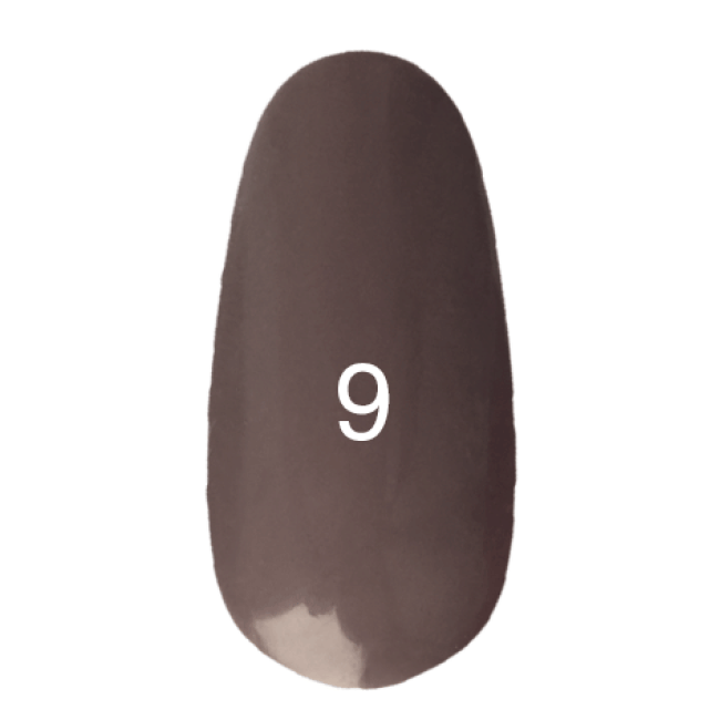 Гель-лак № 9 (бежево-сливовий) 12 мл.
