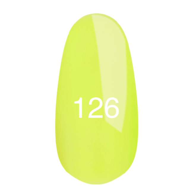 Гель-лак № 126 (неоновий жовтий) 12 мл. Гель-лак № 126 (неоновий жовтий) 12 мл.