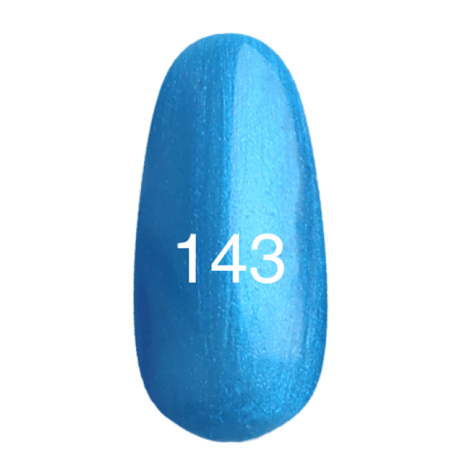 Гель-лак № 143 (синій з перламутром) 12мл. Гель-лак № 143 (синій з перламутром) 12мл.