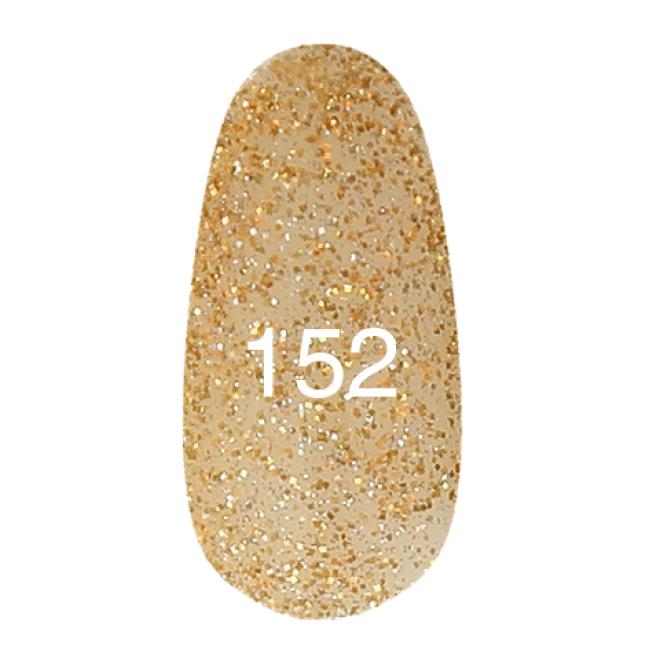 Гель-лак № 152 (золоте голограмних мерехтіння) 12 мл.