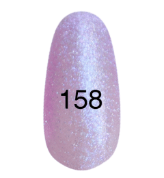 Гель-лак № 158 (рожево-бузковий з перламутром) 12 мл.