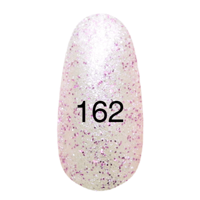 Гель-лак № 162 (перловий з рожевим перламутром і пурпуровими блискітками) 12 мл. Гель-лак № 162 (перловий з рожевим перламутром і пурпуровими блискітками) 12 мл.