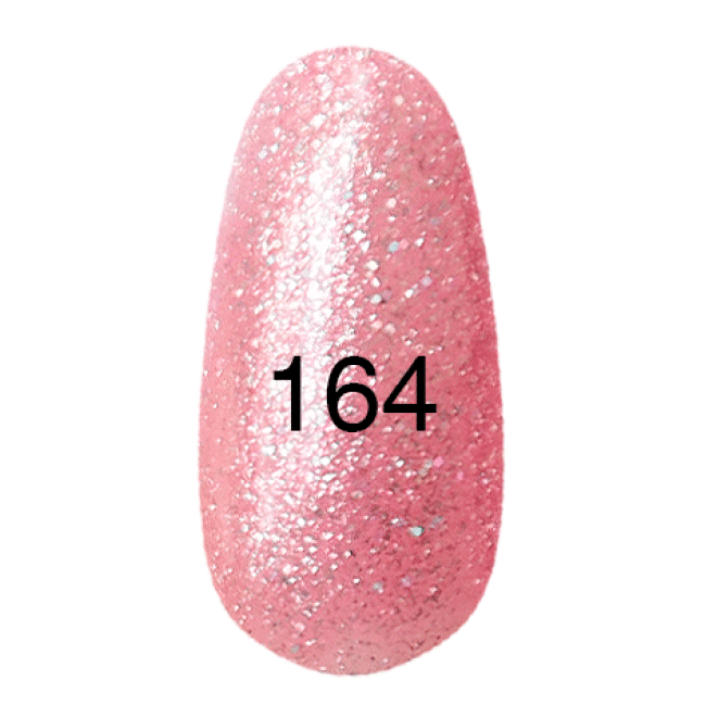 Гель-лак № 164 (рожевий перламутр з пурпуровими блискітками) 12 мл. Гель-лак № 164 (рожевий перламутр з пурпуровими блискітками) 12 мл.
