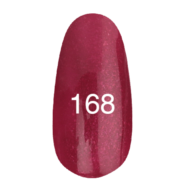 Гель-лак № 168 (малиновий з перламутром) 12 мл. Гель-лак № 168 (малиновий з перламутром) 12 мл.
