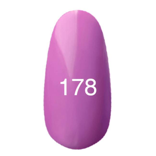 Гель-лак № 178 (фіолетово-баклажановий, емаль) 12 мл. Гель-лак № 178 (фіолетово-баклажановий, емаль) 12 мл.