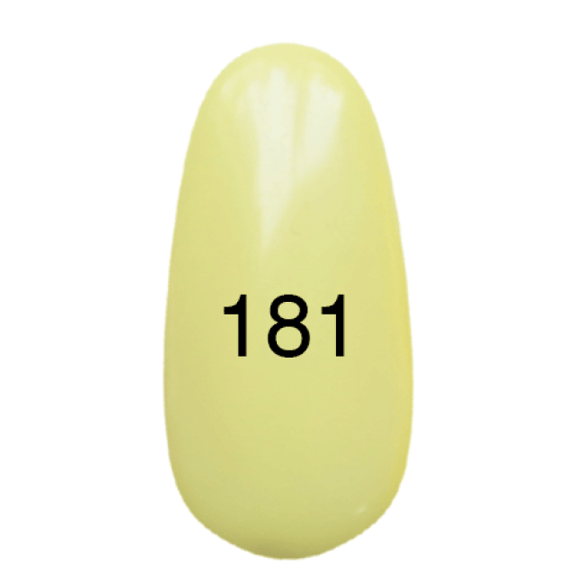 Гель-лак № 181 (світло-лимонний, емаль) 12 мл. Гель-лак № 181 (світло-лимонний, емаль) 12 мл.
