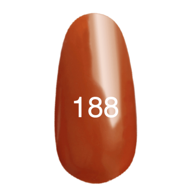 Гель-лак № 188 (тіціановий, емаль) 12 мл. Гель-лак № 188 (тіціановий, емаль) 12 мл.