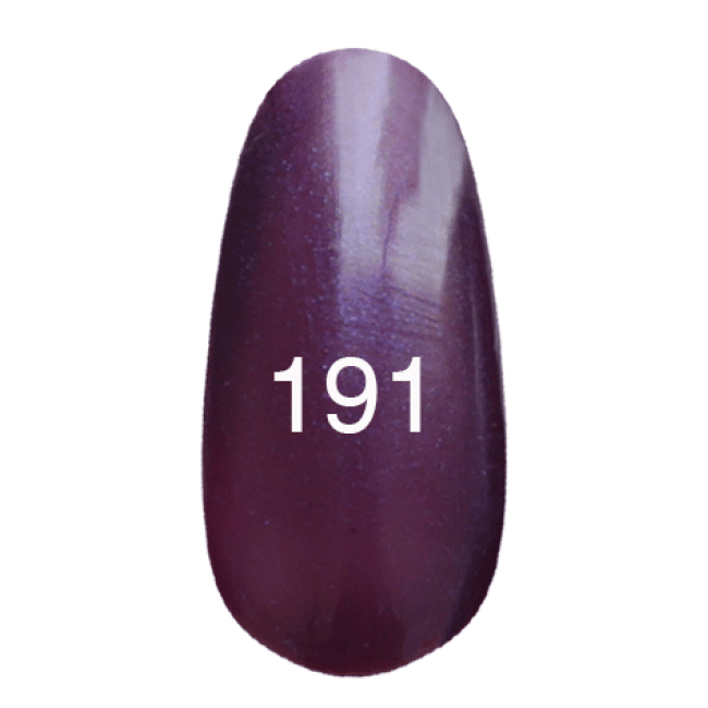 Гель-лак № 191 (темно-баклажановий з перламутром) 12 мл. Гель-лак № 191 (темно-баклажановий з перламутром) 12 мл.