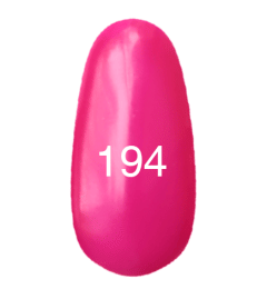 Гель-лак № 194 (яскраво-рожевий щільний, емаль) 12 мл.