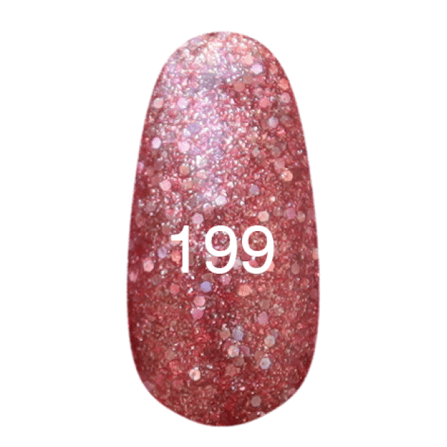Гель-лак № 199 (цегельний з перламутром, блискітками) 12 мл. Гель-лак № 199 (цегельний з перламутром, блискітками) 12 мл.