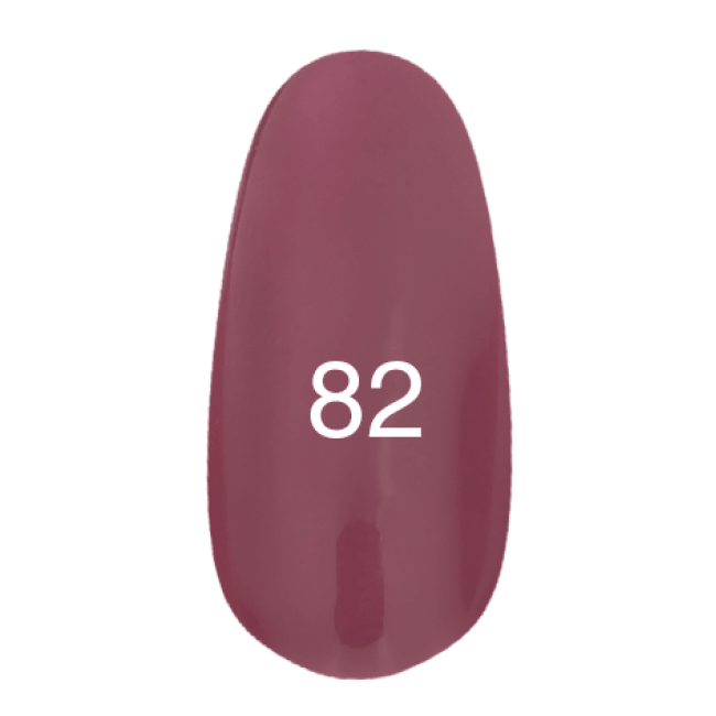 Гель-лак № 82 (блідий баклажан, емаль) 12 мл. Гель-лак № 82 (блідий баклажан, емаль) 12 мл.