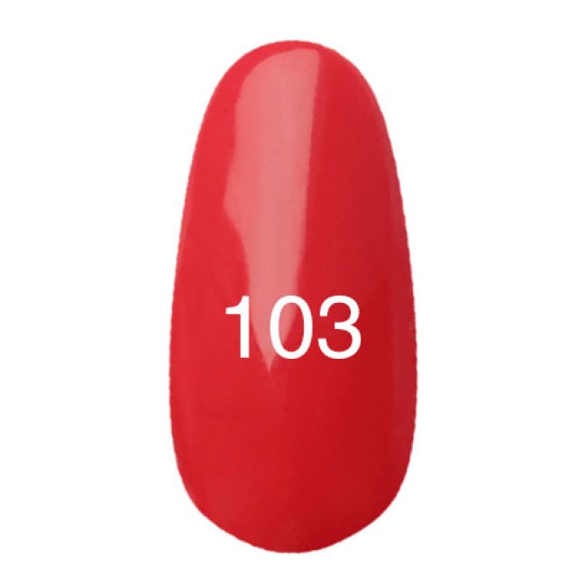 Гель-лак № 103 (червоно-кораловий) 12 мл.