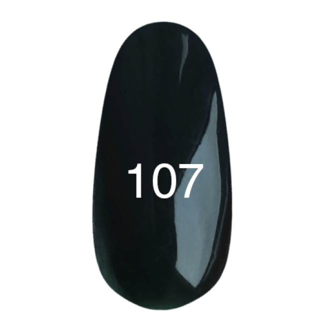 Гель-лак № 107 (чорно-зелений) 12 мл. Гель-лак № 107 (чорно-зелений) 12 мл.