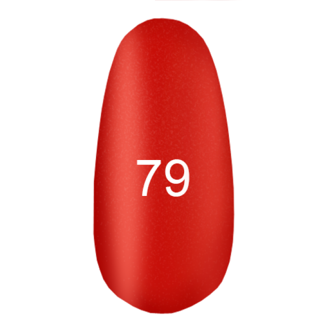Гель-лак № 79 (червоно-помаранчевий з мікроблеском) 12 мл. Гель-лак № 79 (червоно-помаранчевий з мікроблеском) 12 мл.