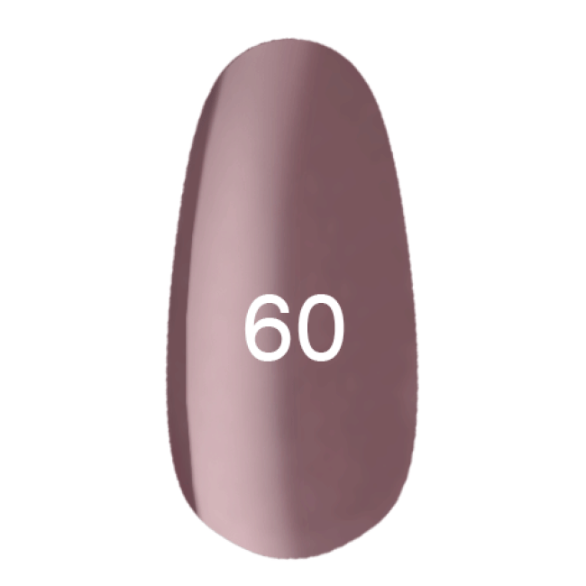 Гель-лак № 60 (класичний сірий, емаль) 8 мл.