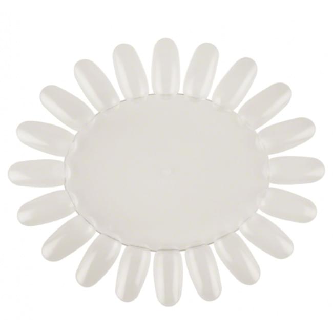 Палитра для лаков "ромашка" матовая на 20 типс