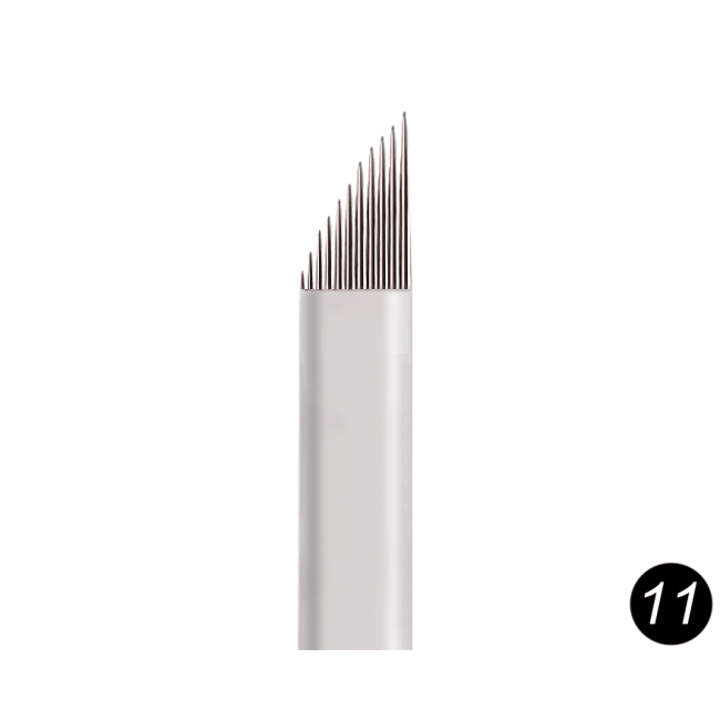 Лезо для ручки для мануального татуажу №11