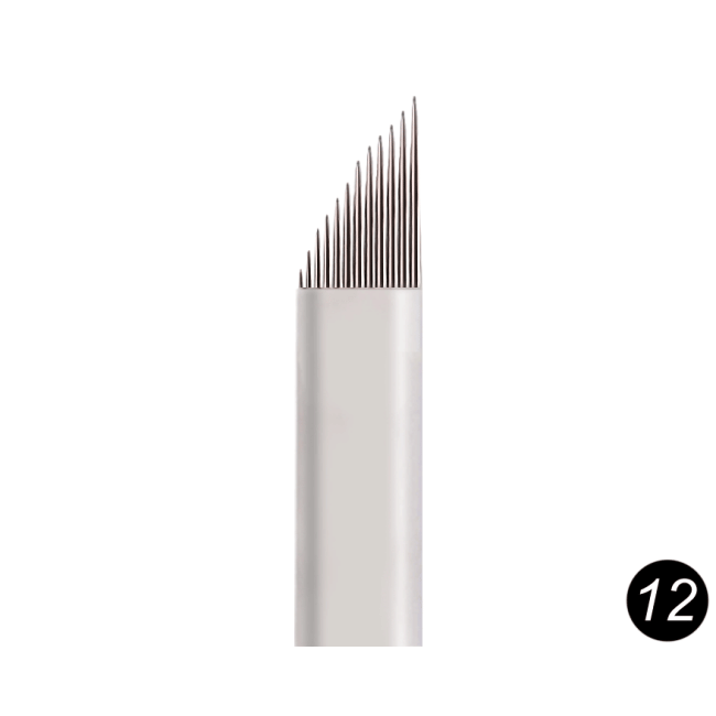 Лезо для ручки для мануального татуажу №12