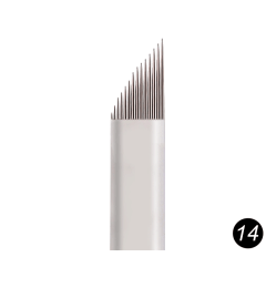 Лезо для ручки для мануального татуажу №14