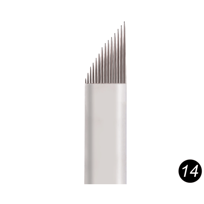 Лезо для ручки для мануального татуажу №14 Лезо для ручки для мануального татуажу №14